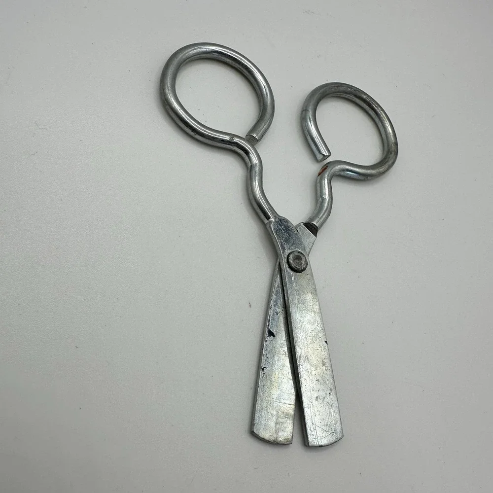 VTG Small School Childs Scissors Blunt Tip Silver 3.25
